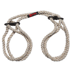 KINK Hogtied Bind and Tie 6mm Hemp Wrist or Ankle Cuffs KINK Hogtied Bind and Tie 6mm Hemp Wrist or Ankle Cuffs