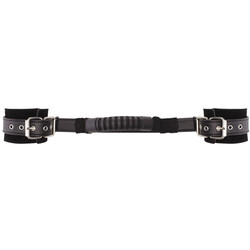 Ouch Adjustable Black Leather Handcuffs Ouch Adjustable Black Leather Handcuffs