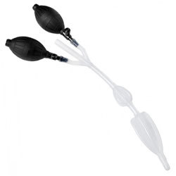 Clean Stream Silicone Inflatable Double Bulb Enema System Clean Stream Silicone Inflatable Double Bulb Enema System