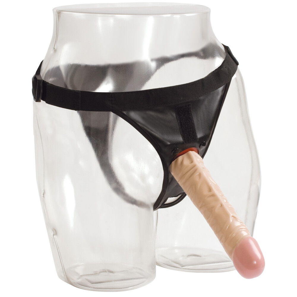VacULock 8 Inch Classic Dong With Ultra Harness VacULock 8 Inch Classic Dong With Ultra Harness