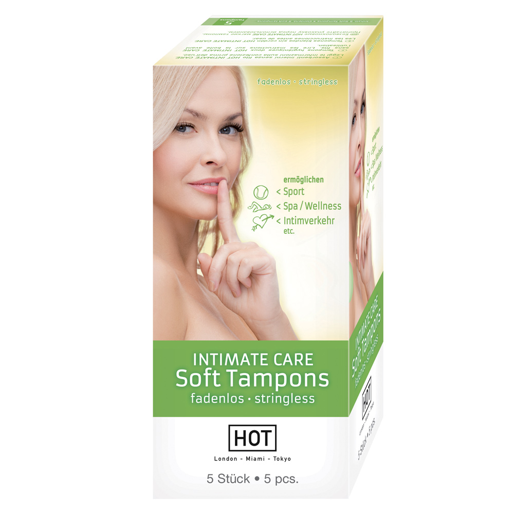 Intimate Care Soft Tampons 5 Pieces Intimate Care Soft Tampons 5 Pieces