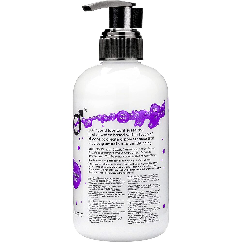 Lubido HYBRID 250ml Paraben Free Water Based Lubricant Lubido HYBRID 250ml Paraben Free Water Based Lubricant