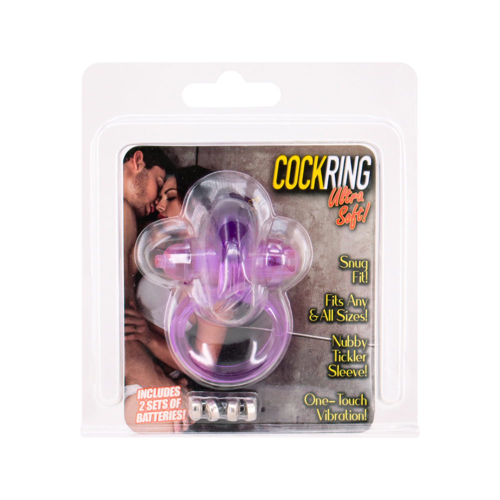 Rabbit Ultra Soft Vibrating Cockring Rabbit Ultra Soft Vibrating Cockring