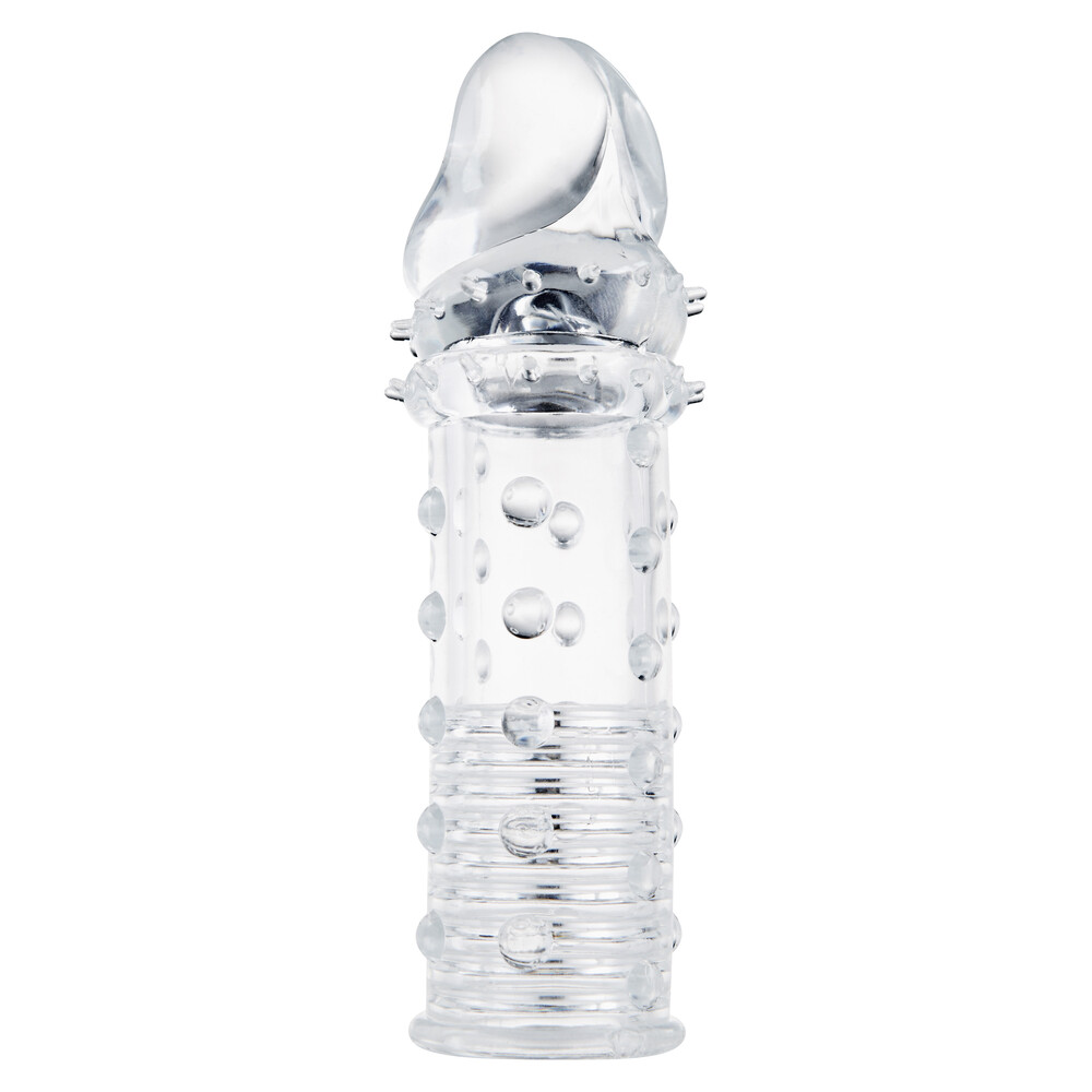 ToyJoy Power Stud Sleeve Clear ToyJoy Power Stud Sleeve Clear