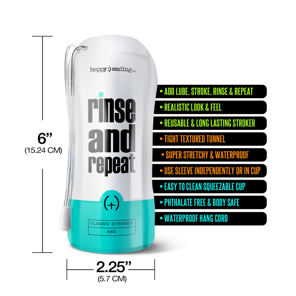 Happy Ending Rinse And Repeat Ass Stroker Happy Ending Rinse And Repeat Ass Stroker