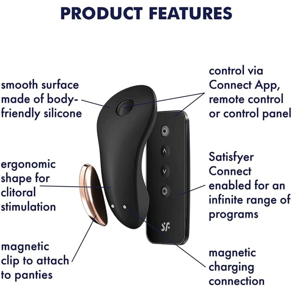 Satisfyer Little Secret Panty Vibrator Satisfyer Little Secret Panty Vibrator