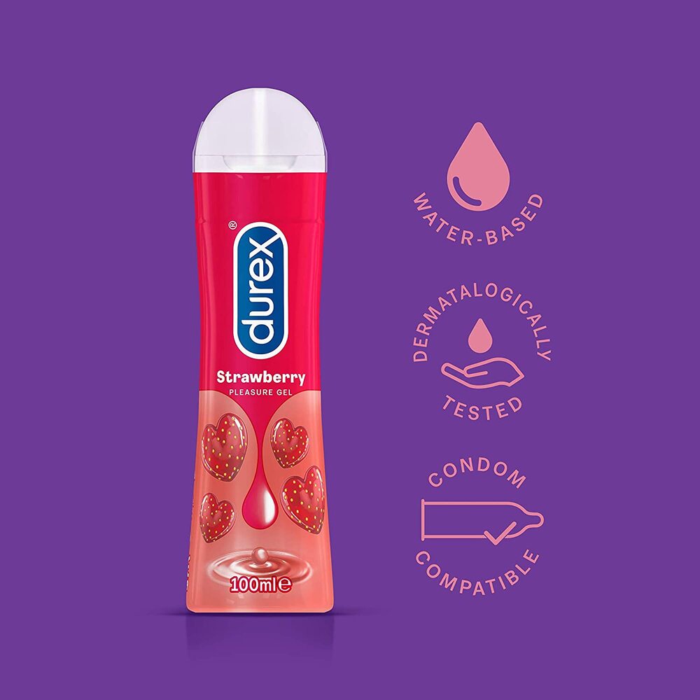 Durex Strawberry Gel Lubricant 100ml Durex Strawberry Gel Lubricant 100ml