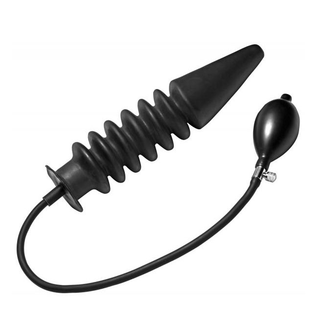 Master Series Accordion Inflatable XL Anal Plug Master Series Accordion Inflatable XL Anal Plug