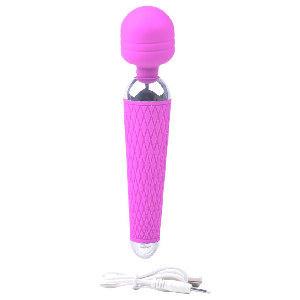 10 Speed Purple Rechargeable Magic Wand 10 Speed Purple Rechargeable Magic Wand