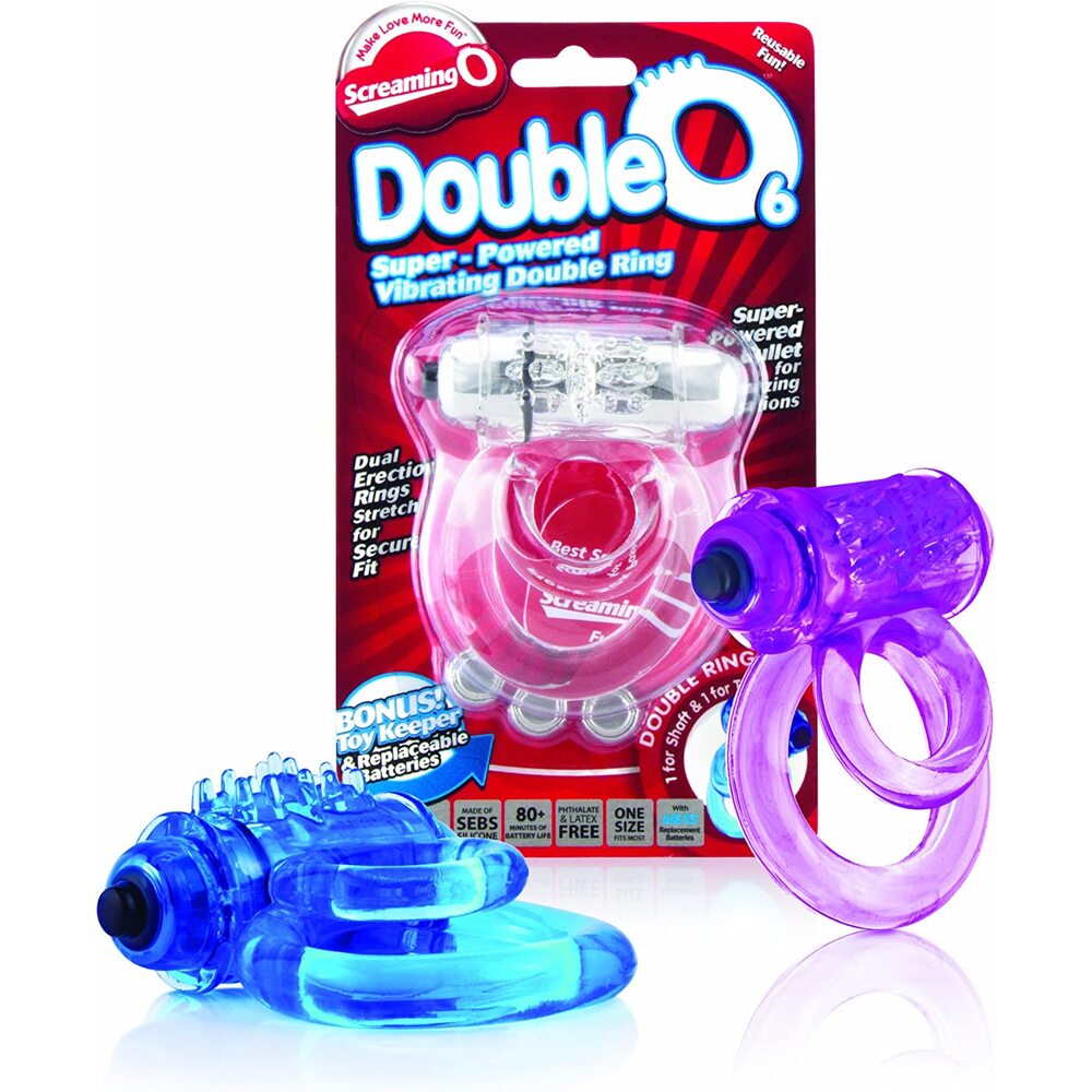 Screaming O DoubleO 6 Vibrating Cock Ring Screaming O DoubleO 6 Vibrating Cock Ring
