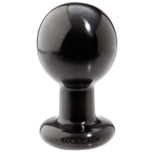 Round Large Black Butt Plug Round Large Black Butt Plug