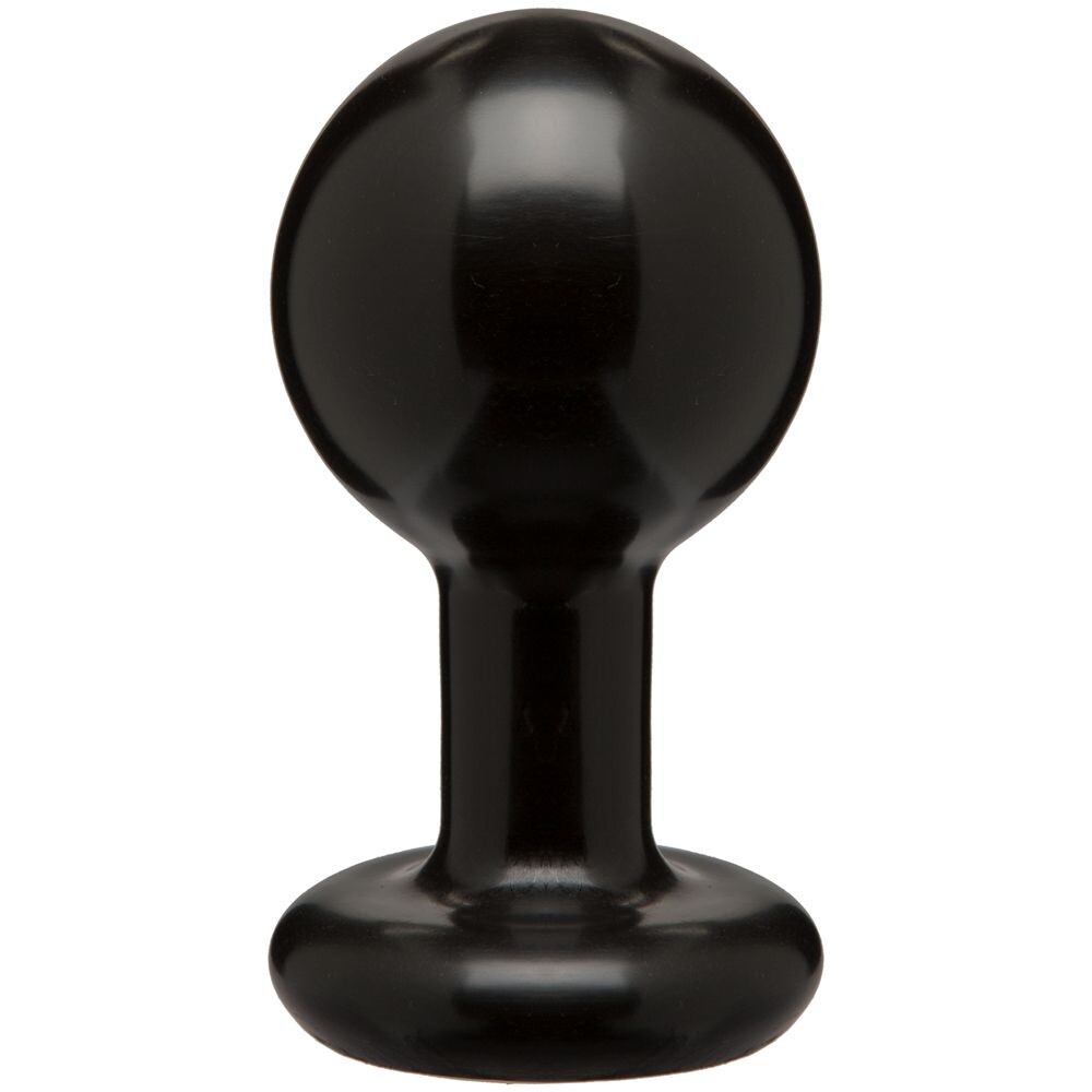Round Large Black Butt Plug Round Large Black Butt Plug