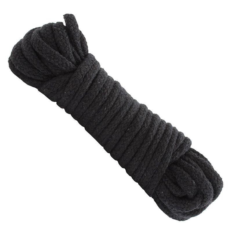 Japanese Style Bondage Rope In Black Japanese Style Bondage Rope In Black