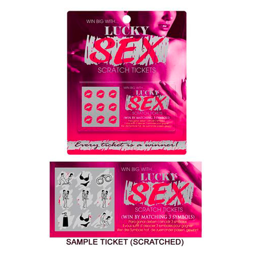 Lucky Sex Scratch Tickets Lucky Sex Scratch Tickets
