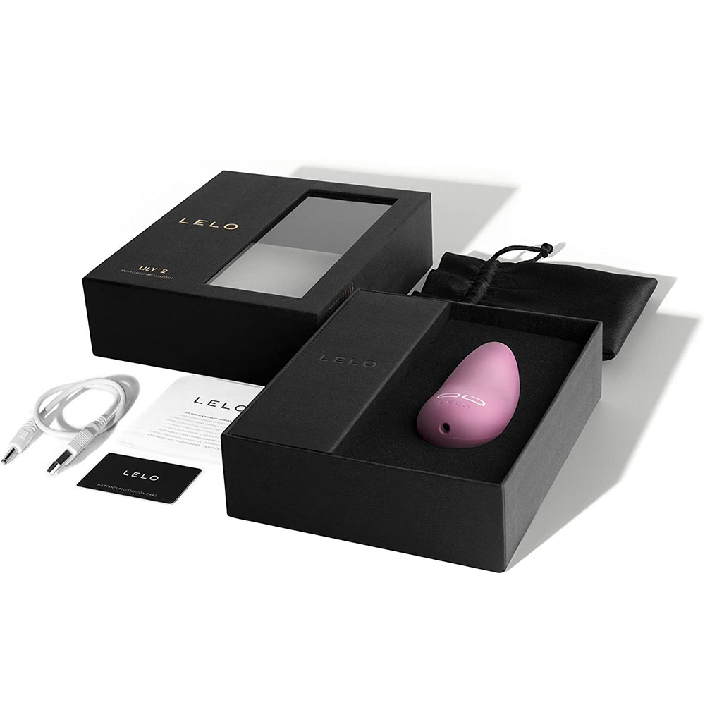 Lelo Lily 2 Pink Rose and Wisteria Clitoral Vibrator Lelo Lily 2 Pink Rose and Wisteria Clitoral Vibrator