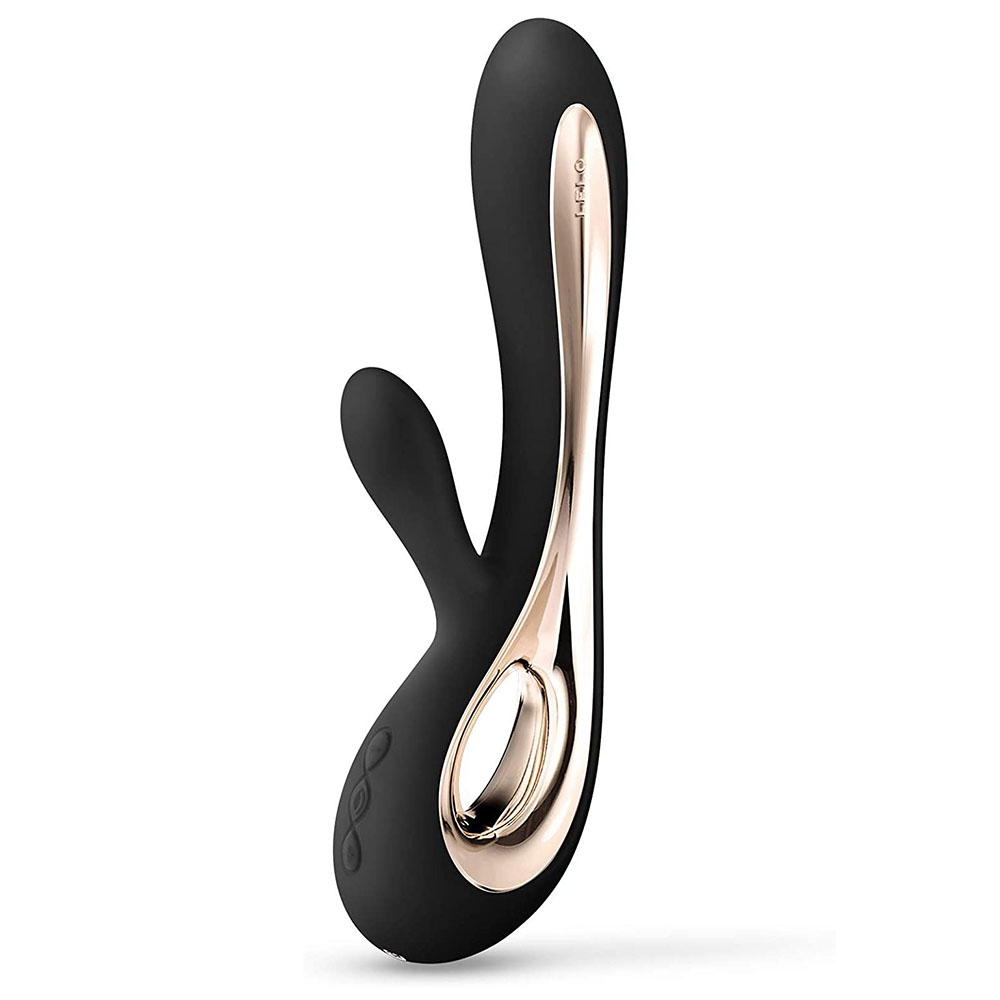 Lelo Soraya 2 Dual Rabbit Vibrator Black Lelo Soraya 2 Dual Rabbit Vibrator Black