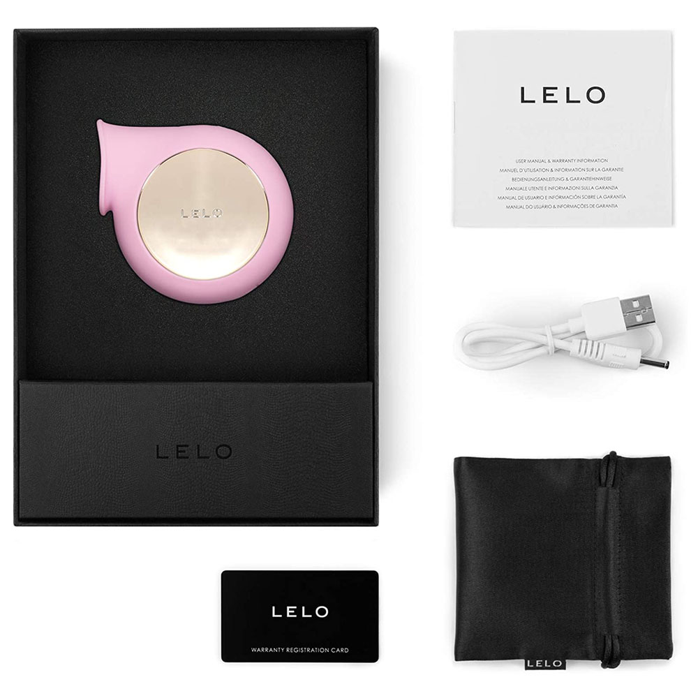 Lelo Sila Pink Sonic Wave Clitoral Massager Lelo Sila Pink Sonic Wave Clitoral Massager