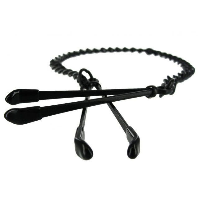 Master Series Reign Noir Black Nipple Tweezer Clamps Master Series Reign Noir Black Nipple Tweezer Clamps