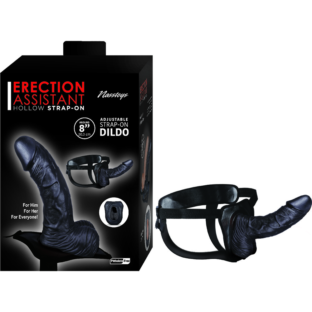 Erection Assistant Hollow Strap On 8 Inch Erection Assistant Hollow Strap On 8 Inch