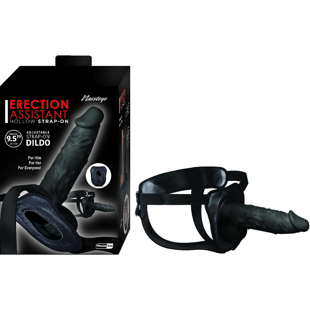 Erection Assistant Hollow Strap On 9.5 Inch Erection Assistant Hollow Strap On 9.5 Inch