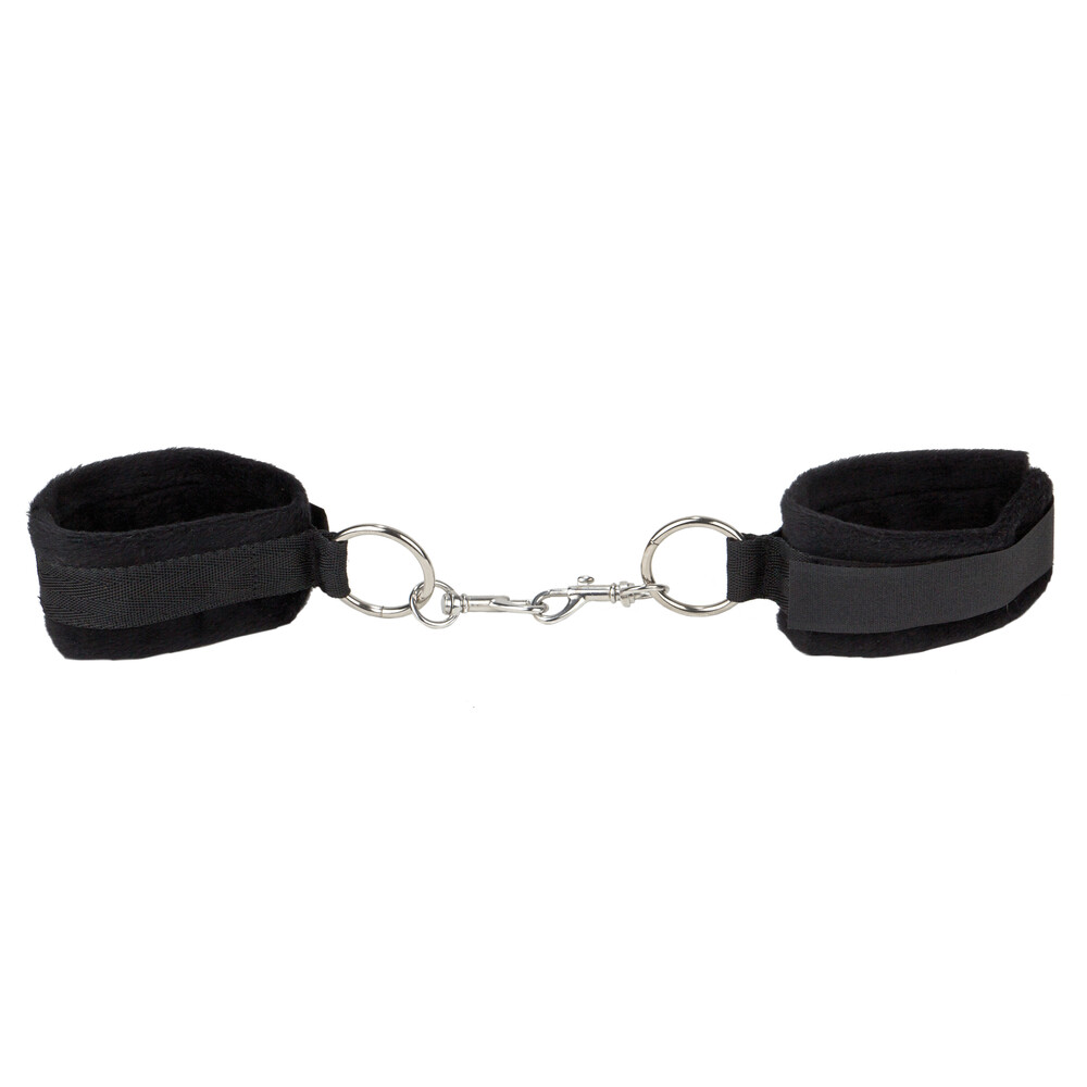 Ouch Velcro Black Cuffs For Hands And Ankles Ouch Velcro Black Cuffs For Hands And Ankles