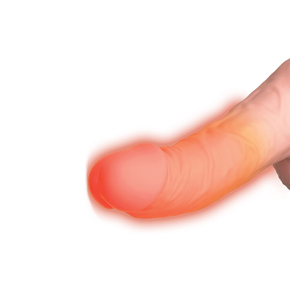 King Cock Plus Triple Threat 6.5 Inch Thrusting Cock Flesh Pink King Cock Plus Triple Threat 6.5 Inch Thrusting Cock Flesh Pink