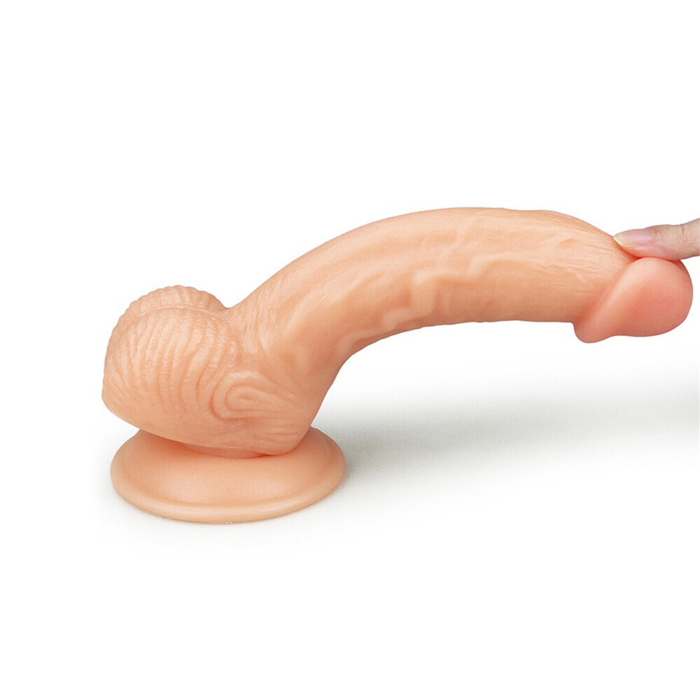 Lovetoy 8 Inch The Ultra Soft Dude Dildo Lovetoy 8 Inch The Ultra Soft Dude Dildo