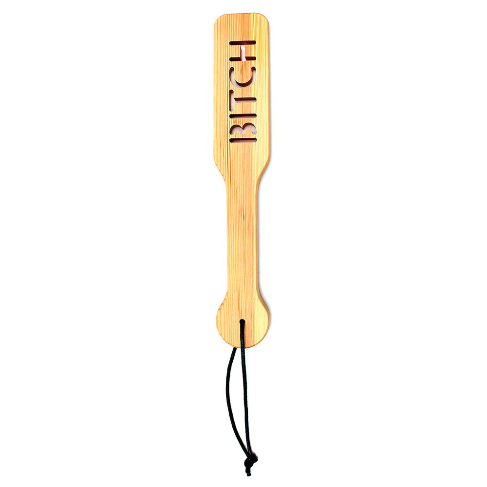 Wooden Bitch Paddle Wooden Bitch Paddle