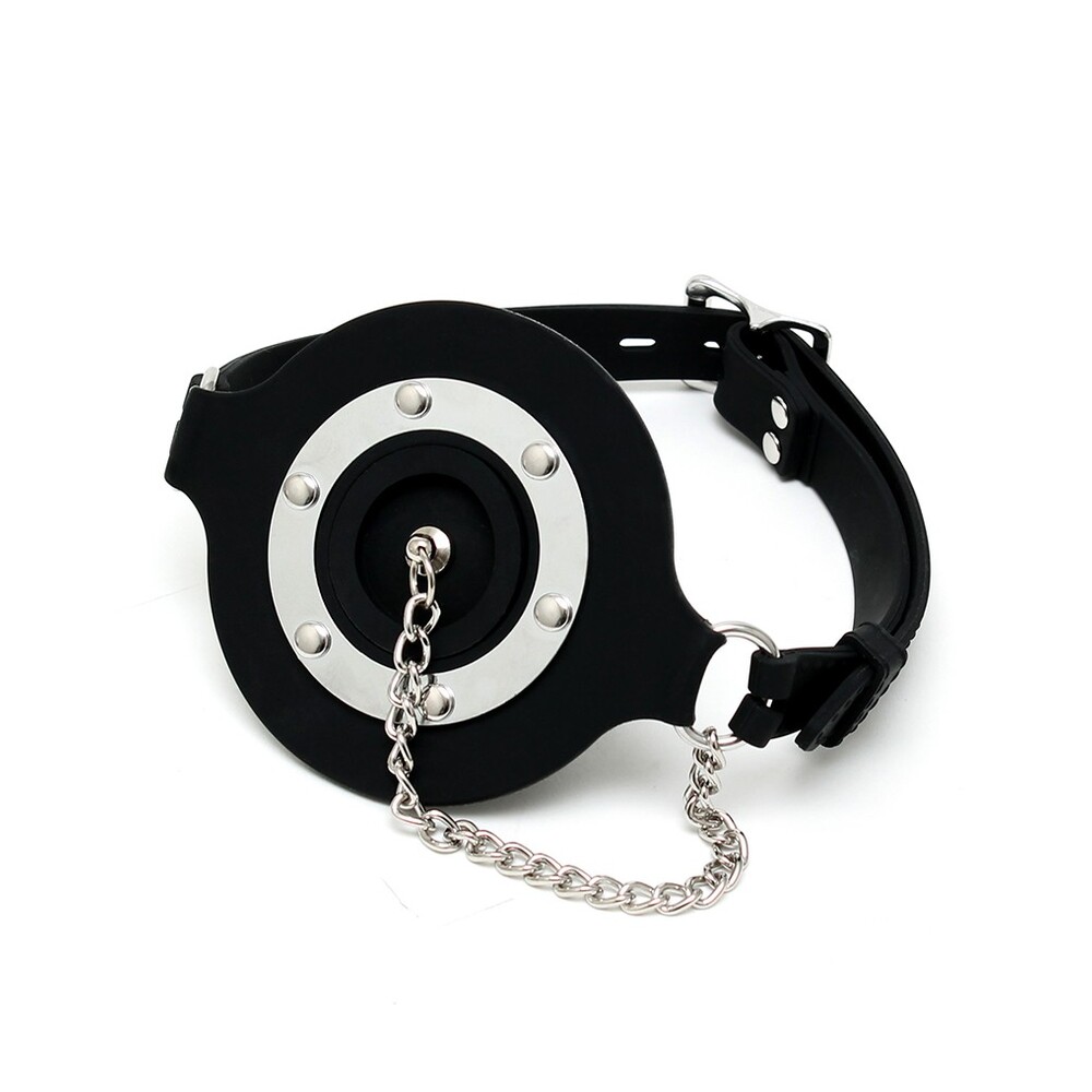 Mouth Gag With Opening And Stopper Mouth Gag With Opening And Stopper