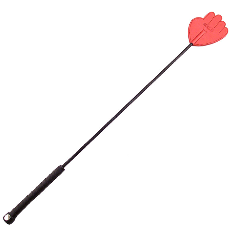 Rouge Garments Hand Riding Crop Red Rouge Garments Hand Riding Crop Red