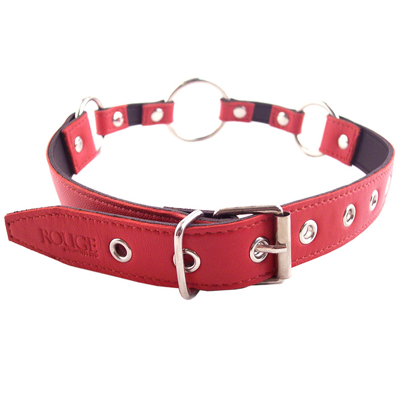 Rouge Garments O Ring Gag Red Rouge Garments O Ring Gag Red