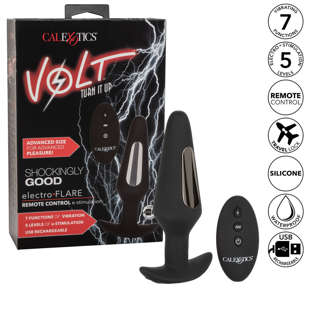 Volt Electro Flare EStim Butt Plug Volt Electro Flare EStim Butt Plug