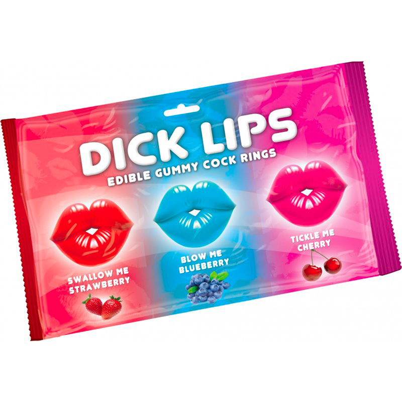 Dick Lips Edible Gummy Cock Rings Dick Lips Edible Gummy Cock Rings
